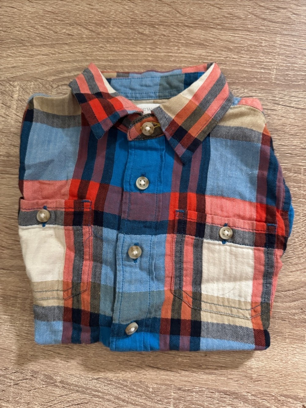 NWOT Crewcuts Flannel Shirt